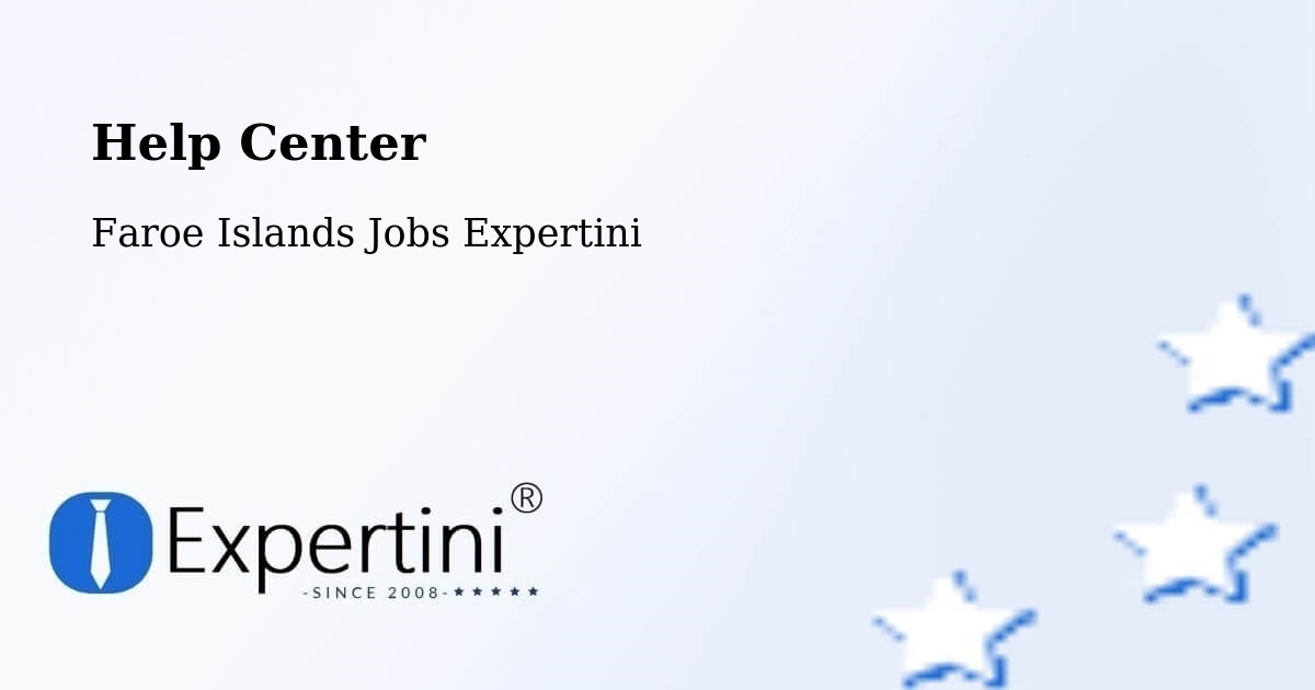 Help Center – Kunoy - Faroe Islands Jobs Expertini